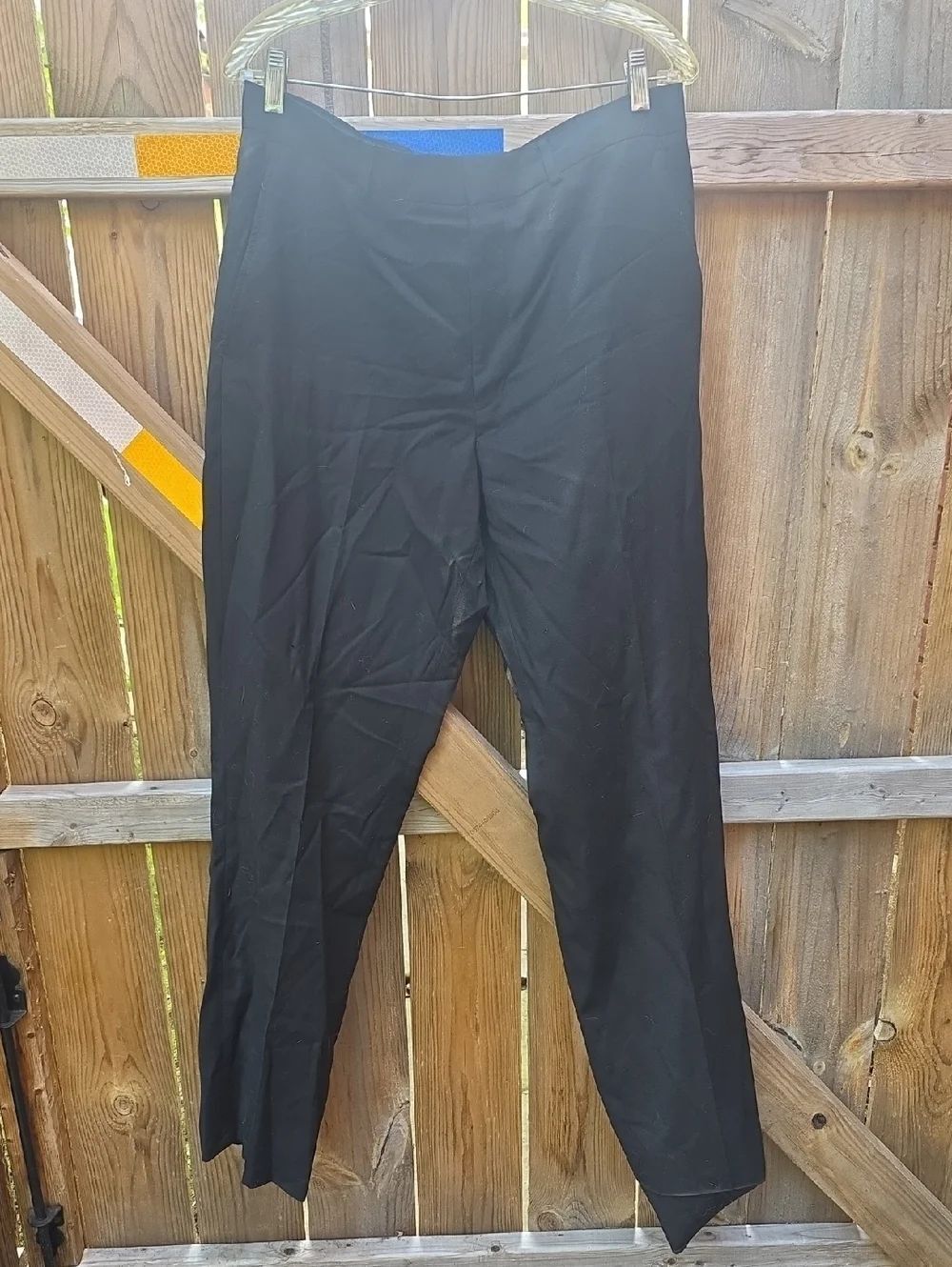 Kenneth Cole New York Black Men's Dress Pants - Straight Leg